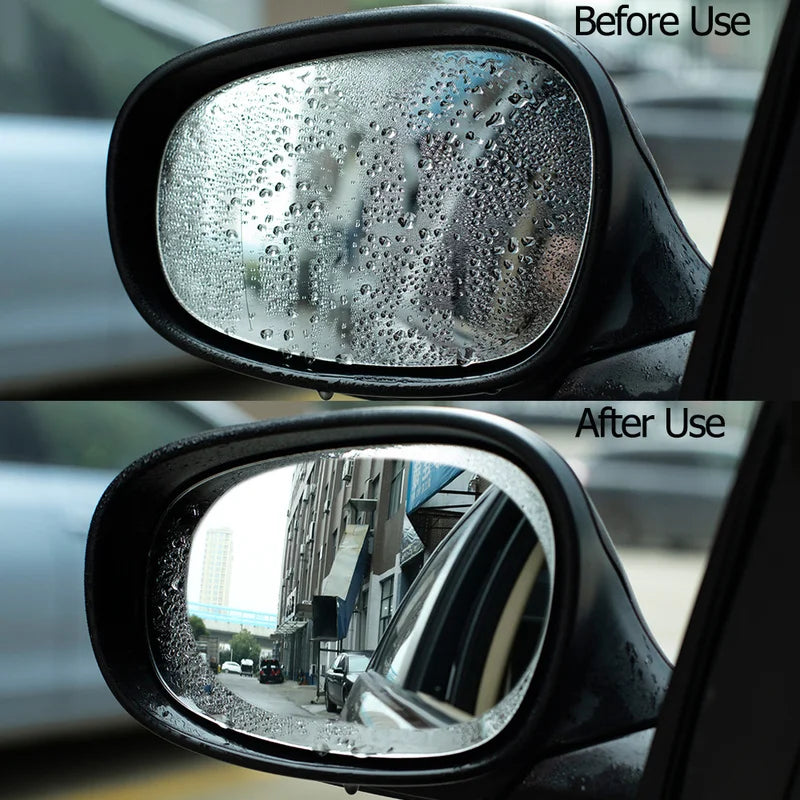 Película transparente à prova de chuva para carro