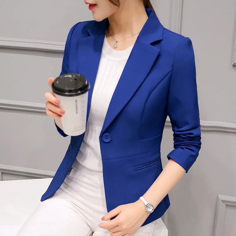 Blazer Feminino Manga Longa