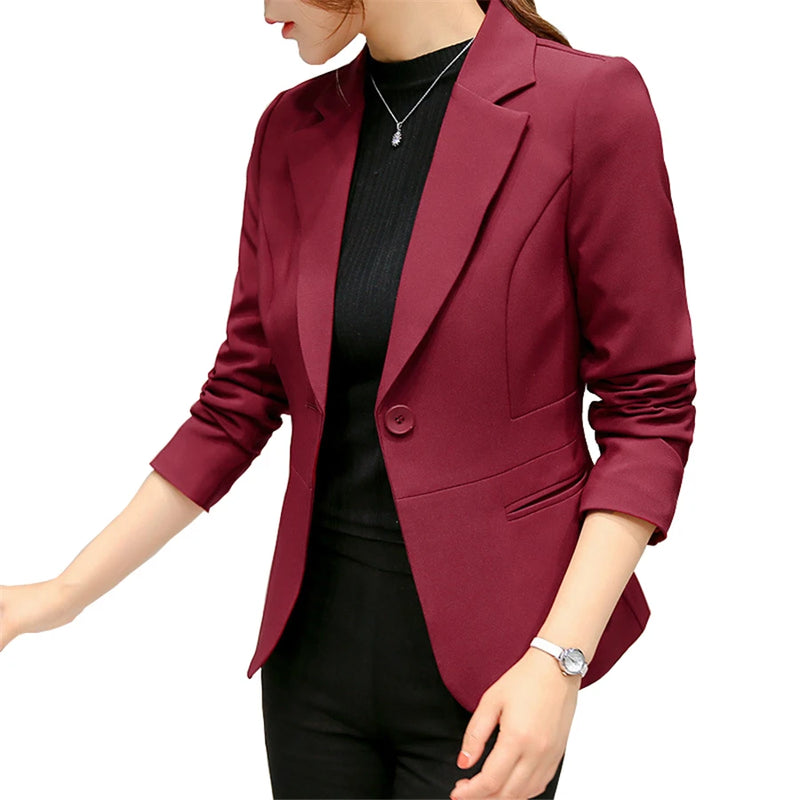 Blazer Feminino Manga Longa