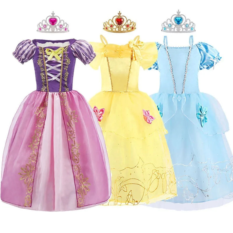 Vestido Rapunzel para Meninas Cinderela