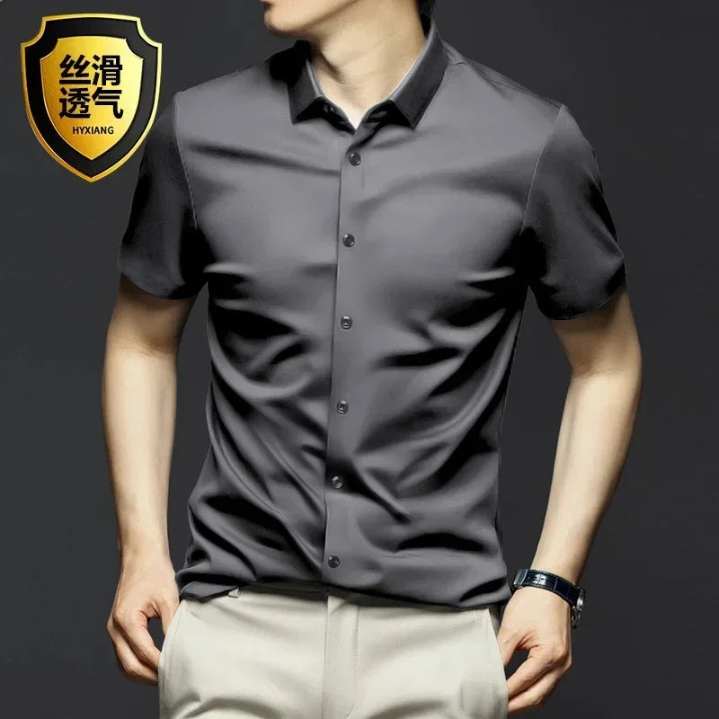 Camisa masculina de manga longa