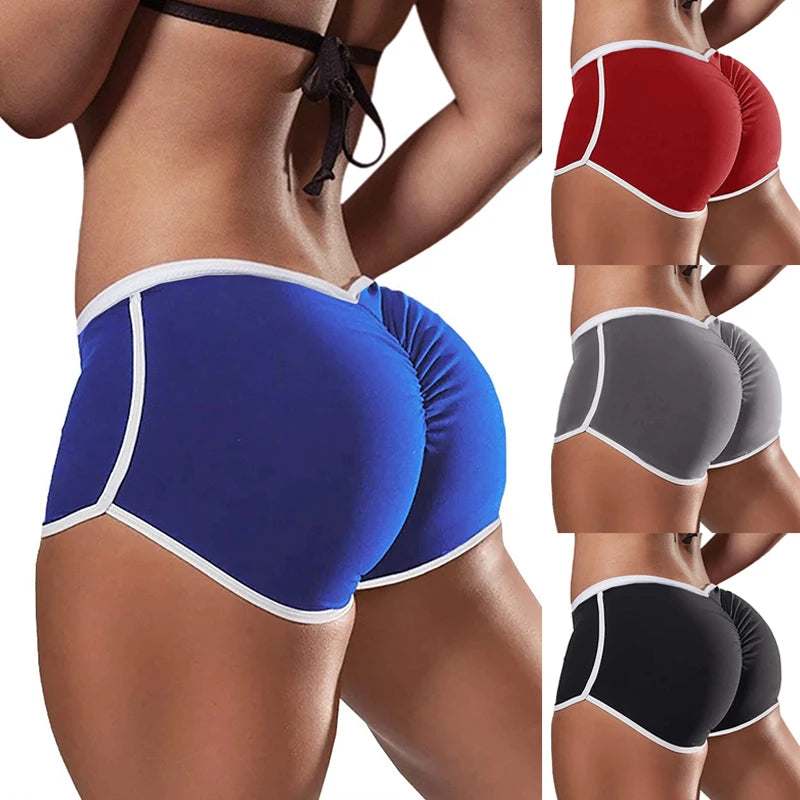 Shorts Cintura Baixa Roupas de Ginástica