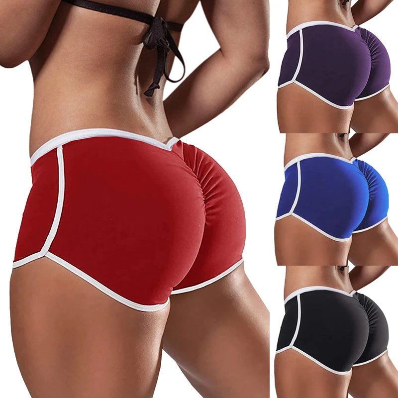 Shorts Cintura Baixa Roupas de Ginástica